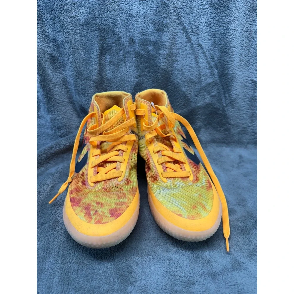 Converse Star Series BB‎ Jet Kids Basketball Shoes Yellow Orange Hi Top
